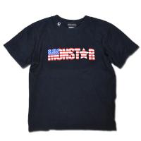 MONSTARアメリカ国旗Tシャツ